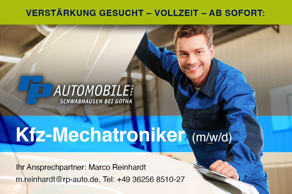 Stellenanzeige-Mechatroniker